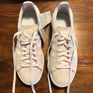 *NEW* Adidas Campus Sneakers // Orichid Tint/White